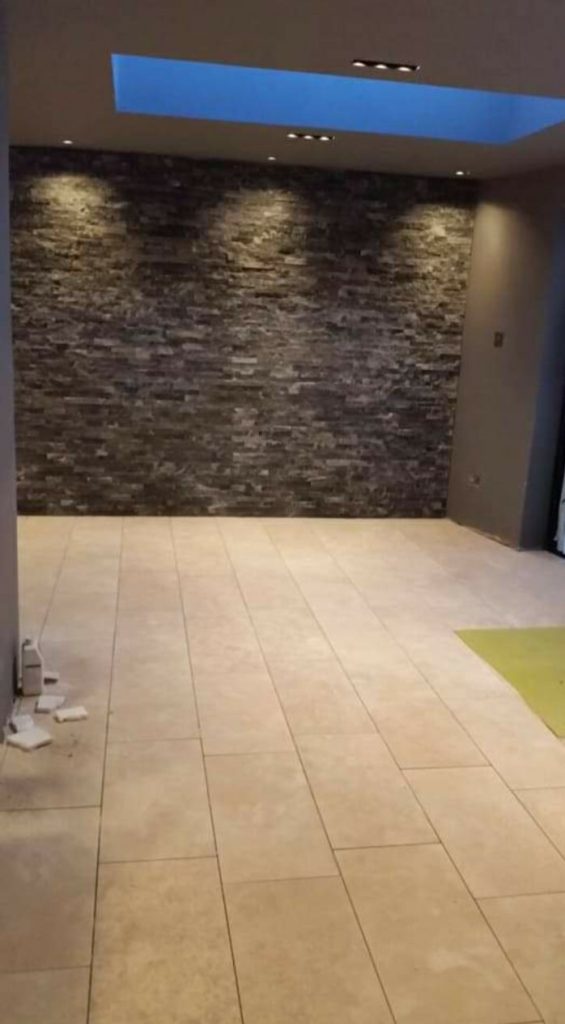 floor and wall tiling